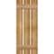 Ekena Millwork Spaced Board-n-Batten Shutters, Rough Sawn Western Red Cedar, 17 1/8W x 43H, PR RBS06S17X043RWR - alternate 5